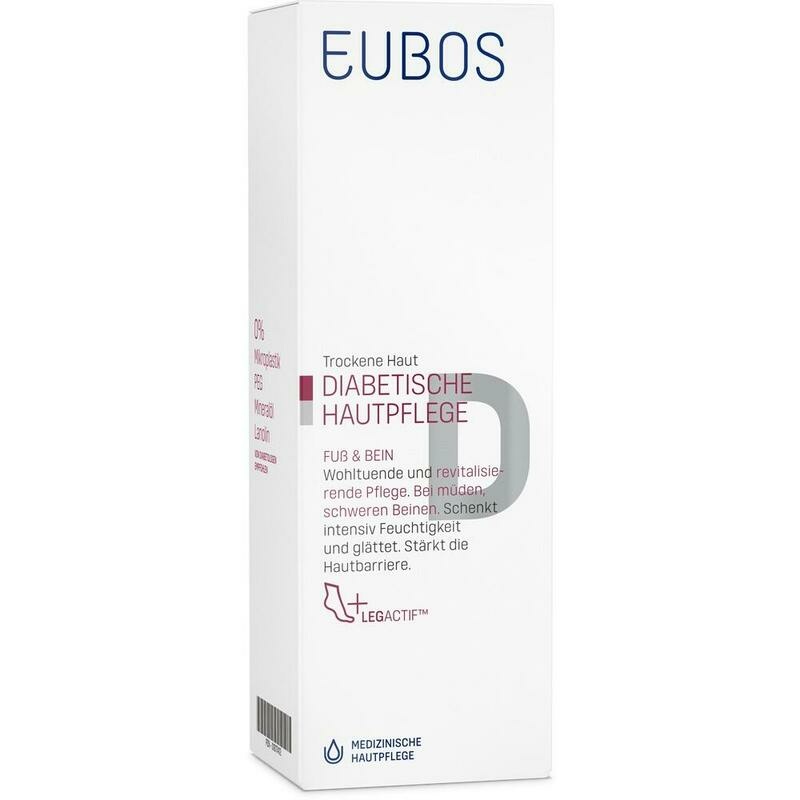 EUBOS DIABETISCHE HAUT PFLEGE Fuß+Bein Creme