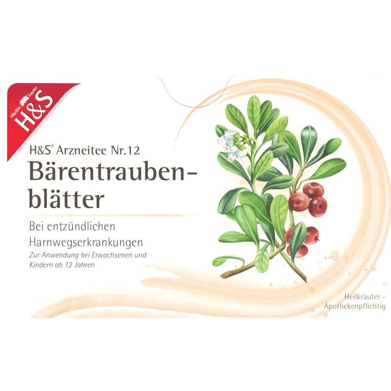 H&S Bärentraubentee Filterbeutel