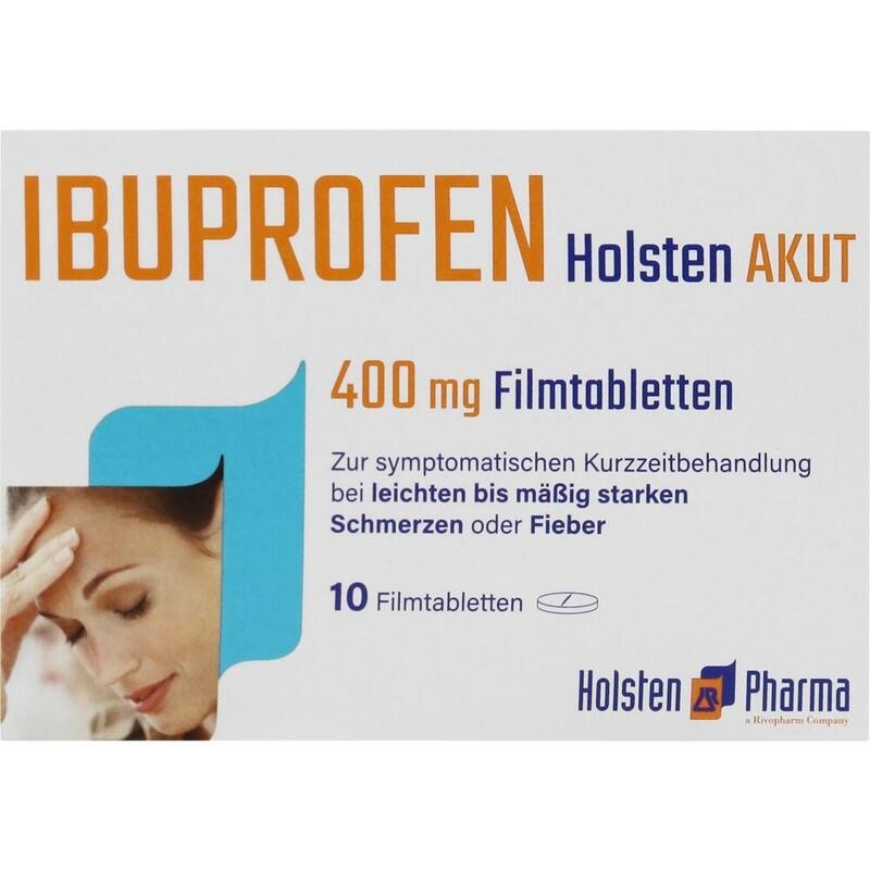 IBUPROFEN Holsten akut 400 mg Filmtabletten
