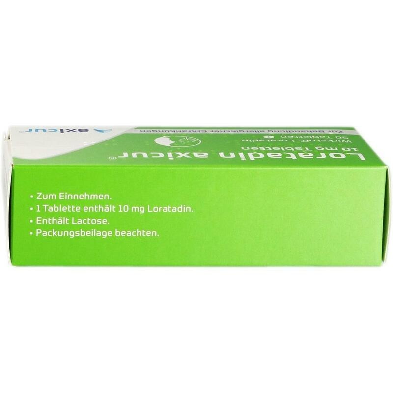 LORATADIN axicur 10 mg Tabletten