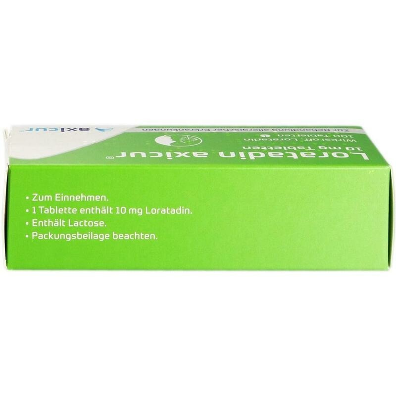 LORATADIN axicur 10 mg Tabletten
