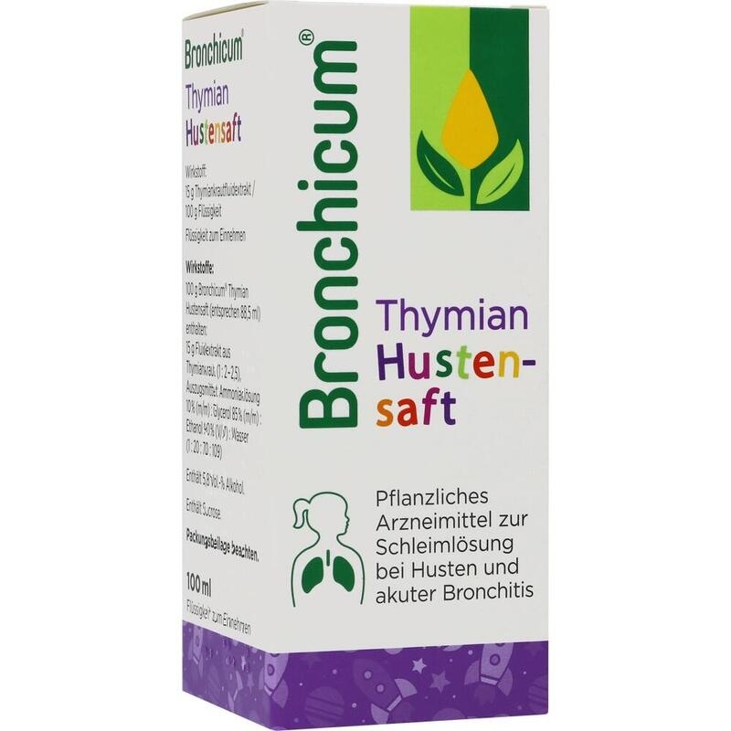 BRONCHICUM Thymian Hustensaft
