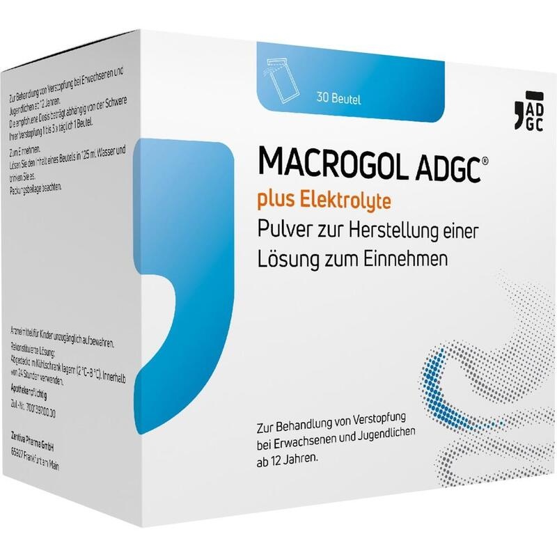 MACROGOL ADGC plus Elektrolyte Plv.z.H.e.L.z.Einn.