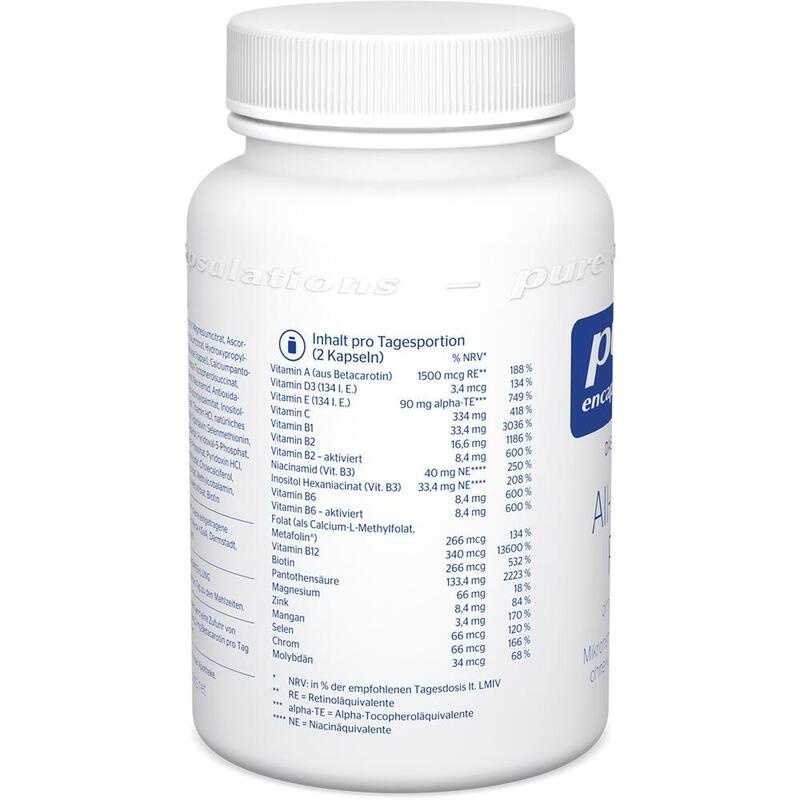 PURE ENCAPSULATIONS all-in-one Plus ohne Cu/Fe/Jod