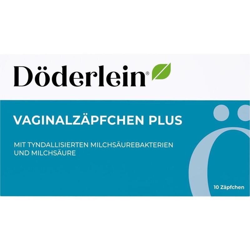 DÖDERLEIN Vaginalzäpfchen Plus Milchsäure+Laktobaz